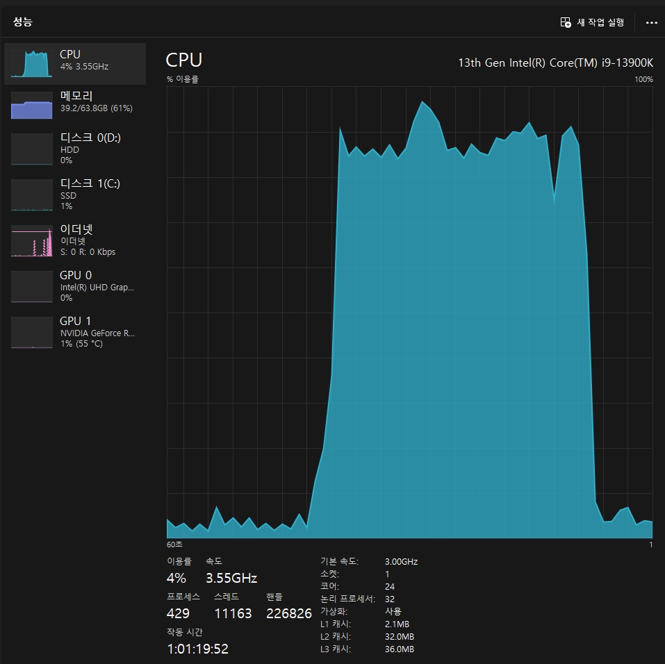 CPU를 사용하는 Docker Ollama